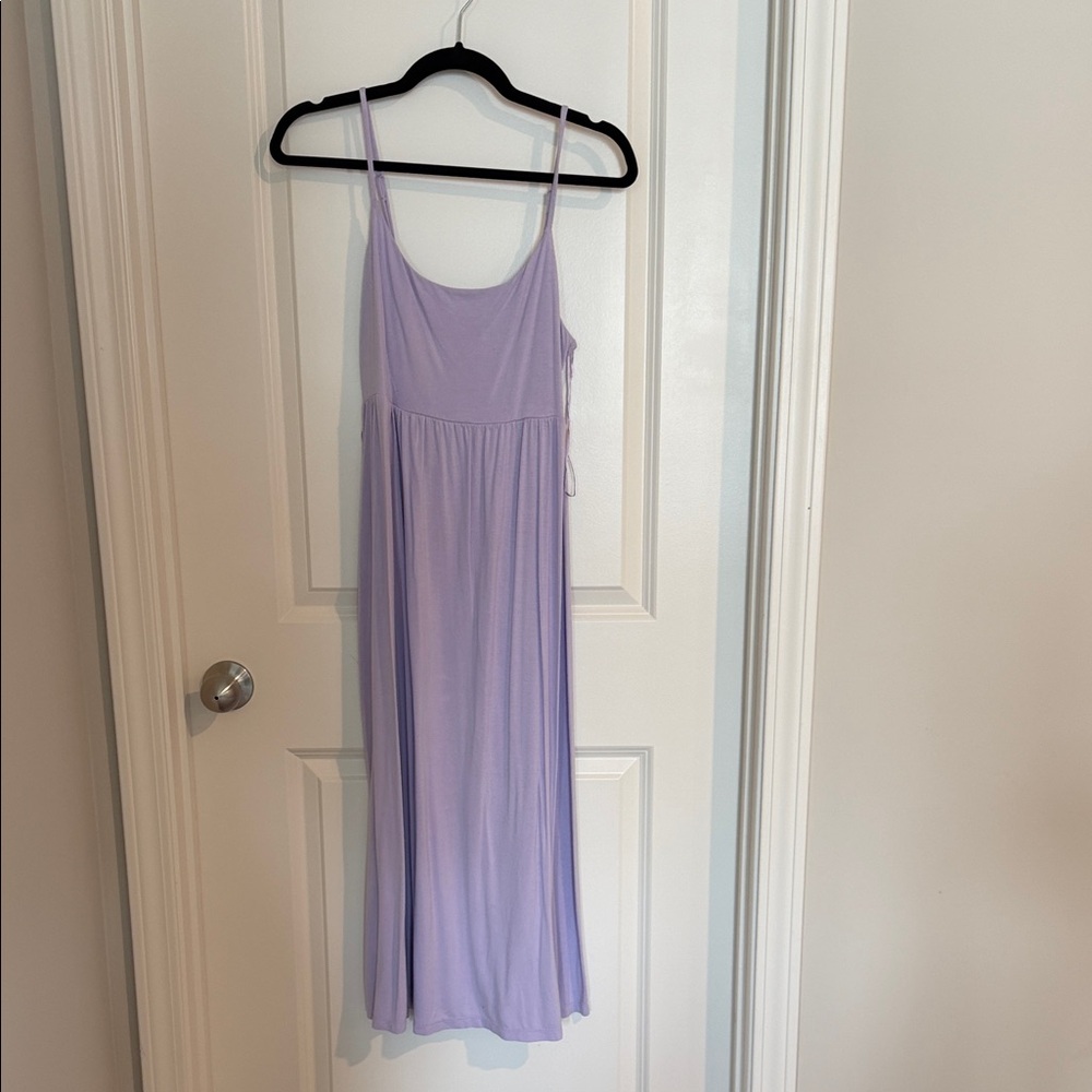 Old Navy Soft Lavender Spaghetti-Strap Maxi Dress